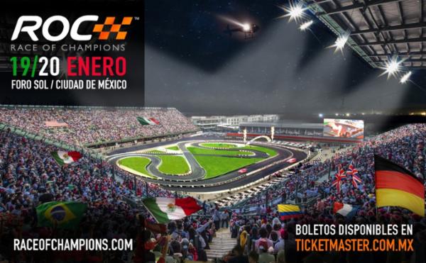Race of Champions llega al ic&oacute;nico Foro Sol de la CDMX