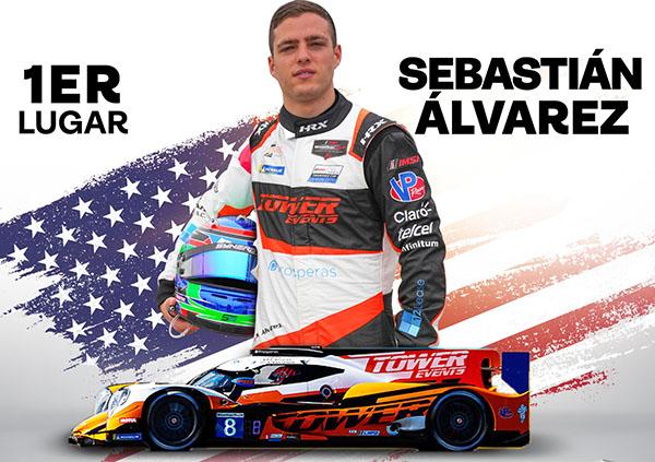 M&eacute;xico y Escuder&iacute;a Telmex Telcel vuelven al triunfo en las 24 Horas de Daytona por conducto de Sebasti&aacute;n &Aacute;lvarez