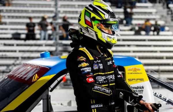 Percance deja fuera a Andr&eacute;s P&eacute;rez de Lara en el Texas Motor Speedway