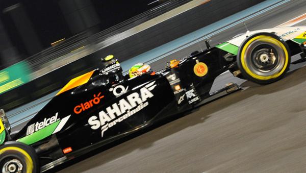 Checo, decimotercero en calificaciones de Yas Marina