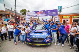 Ganan Pancho Name y Armando Zapata en RC4 el 21 Rally Sierra Ju&aacute;rez