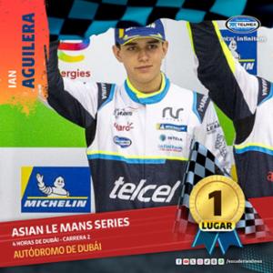 En final de infarto el mexicano Ian Aguilera gana las 4H de Dub&aacute;i en LMP3 de Asian Le Mans