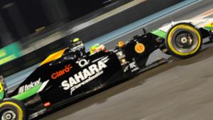 Checo, decimotercero en calificaciones de Yas Marina