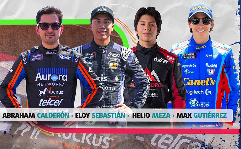 NASCAR México entra en fase de definición y los pilotos Telmex Telcel están listos para SLP