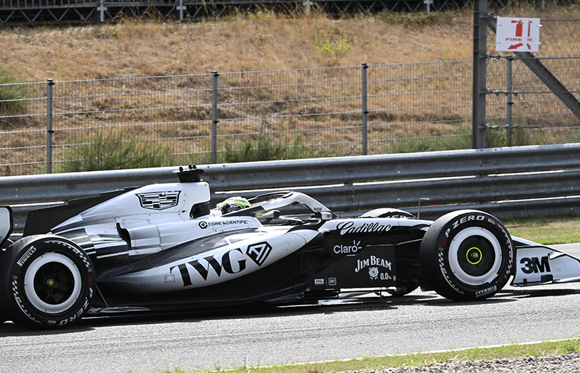 Fin de semana de altibajos para Cadillac en Zandvoort: Sergio Pérez finalizó 15 y Bottas abandonó.