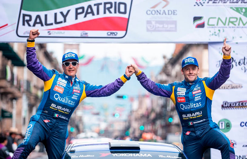 Pancho Name gana el Rally Patrio en condiciones extremas y asegura el título de su categoría