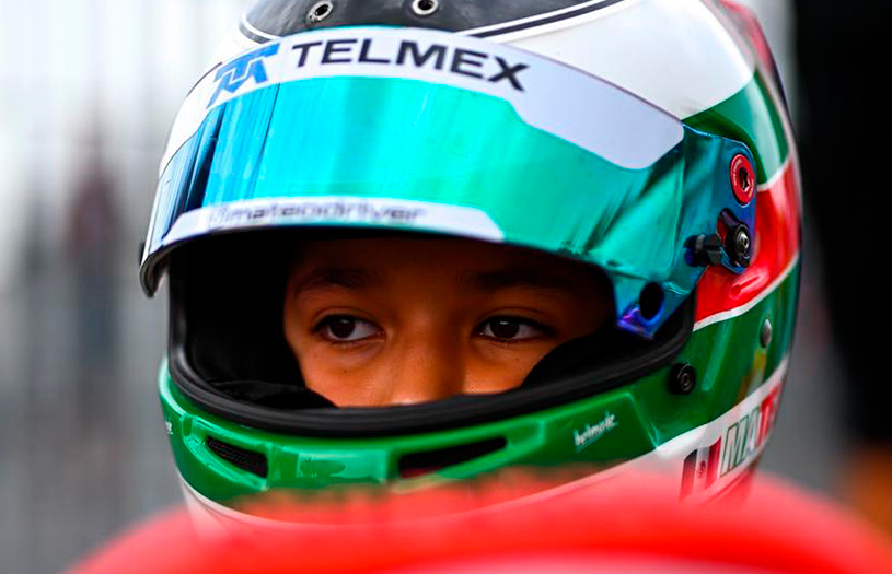 Mateo García inicia su preparación para competir en OKJ